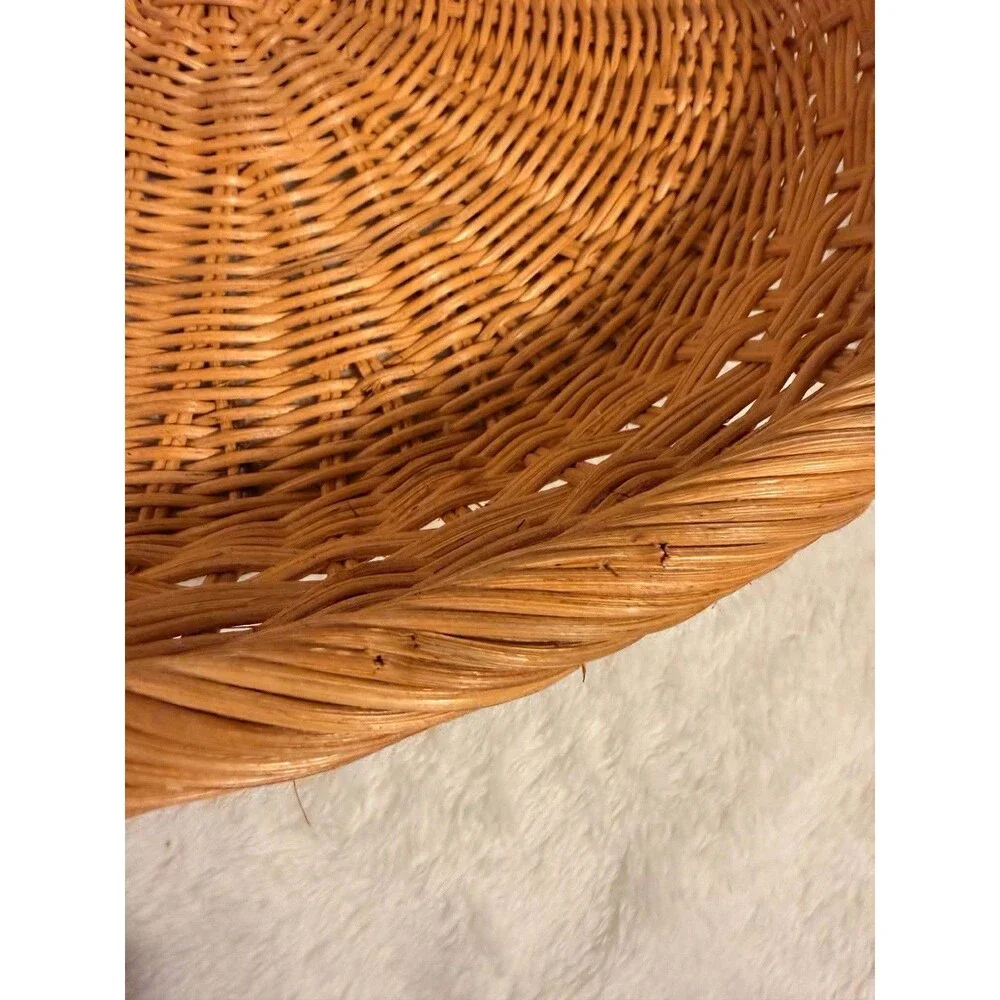 Threshold Studio McGee Round Tapered Decorative Accent Tray New w/ Wear